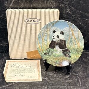 W.L. George “A Bamboo Feast” by Joyce Bridgett Collector Plate